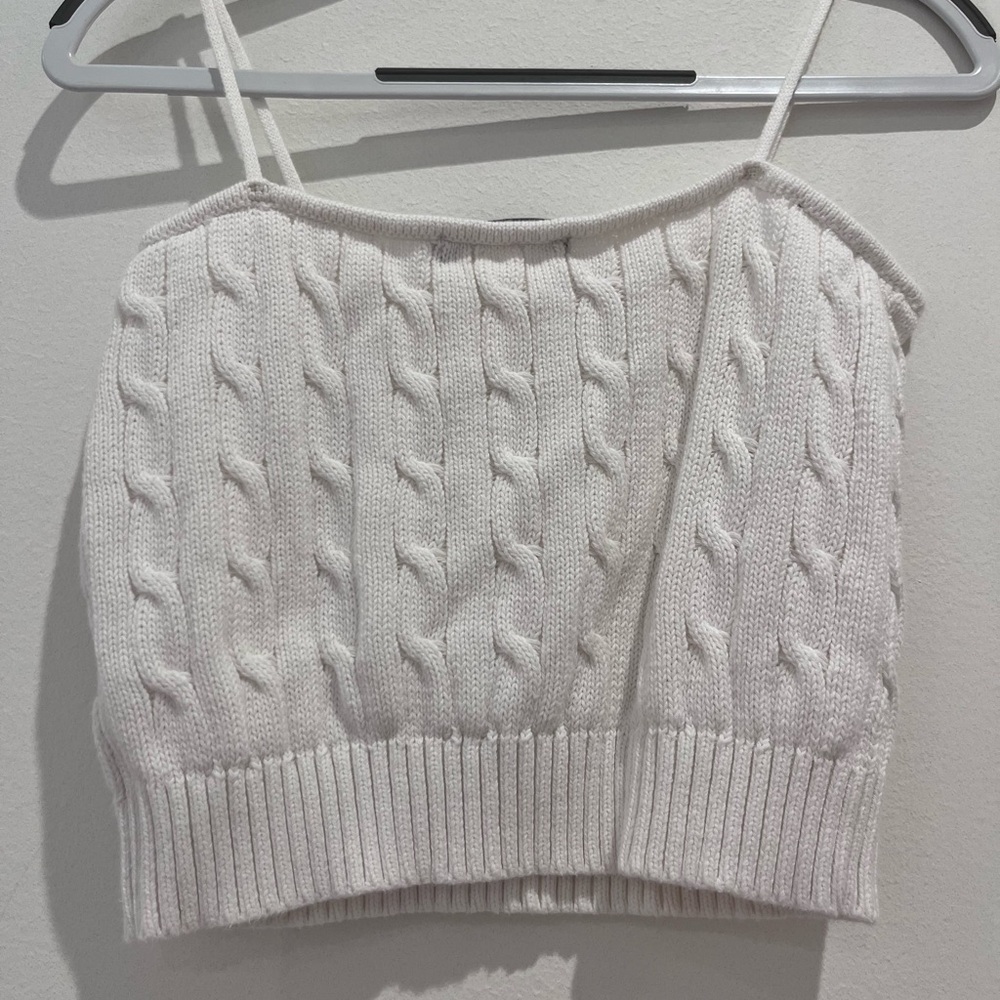 brandy Melville, soft cotton crop top